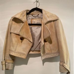 VINTAGE GUESS LEATHER JACKET